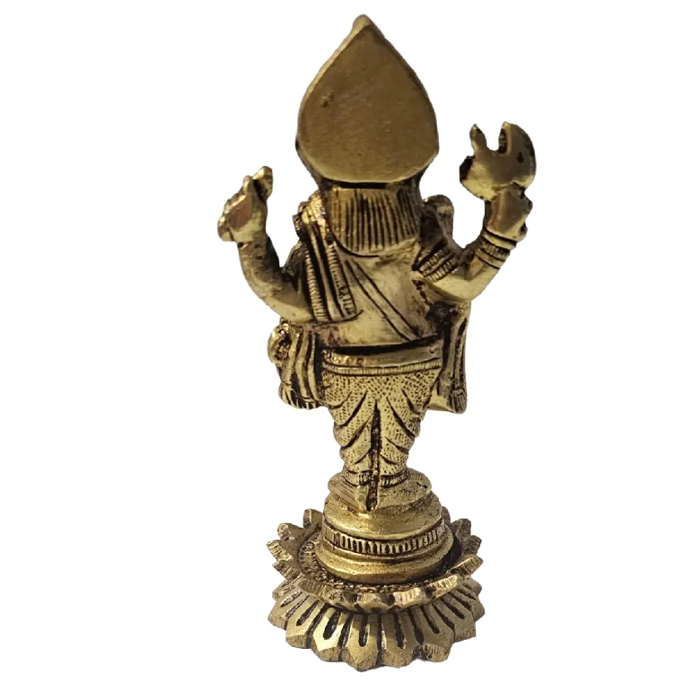 Decorative Brass Ganesha Idol for Diwali